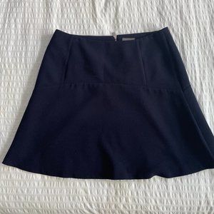 Vince Camuto Navy flared skirt